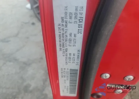 2016 Dodge Challenger R/T Scat Pack z USA, uszkodzony, nr VIN 2C3CDZFJ3GH279198